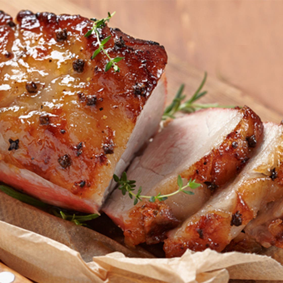 Sugar-free Glazed Christmas Ham