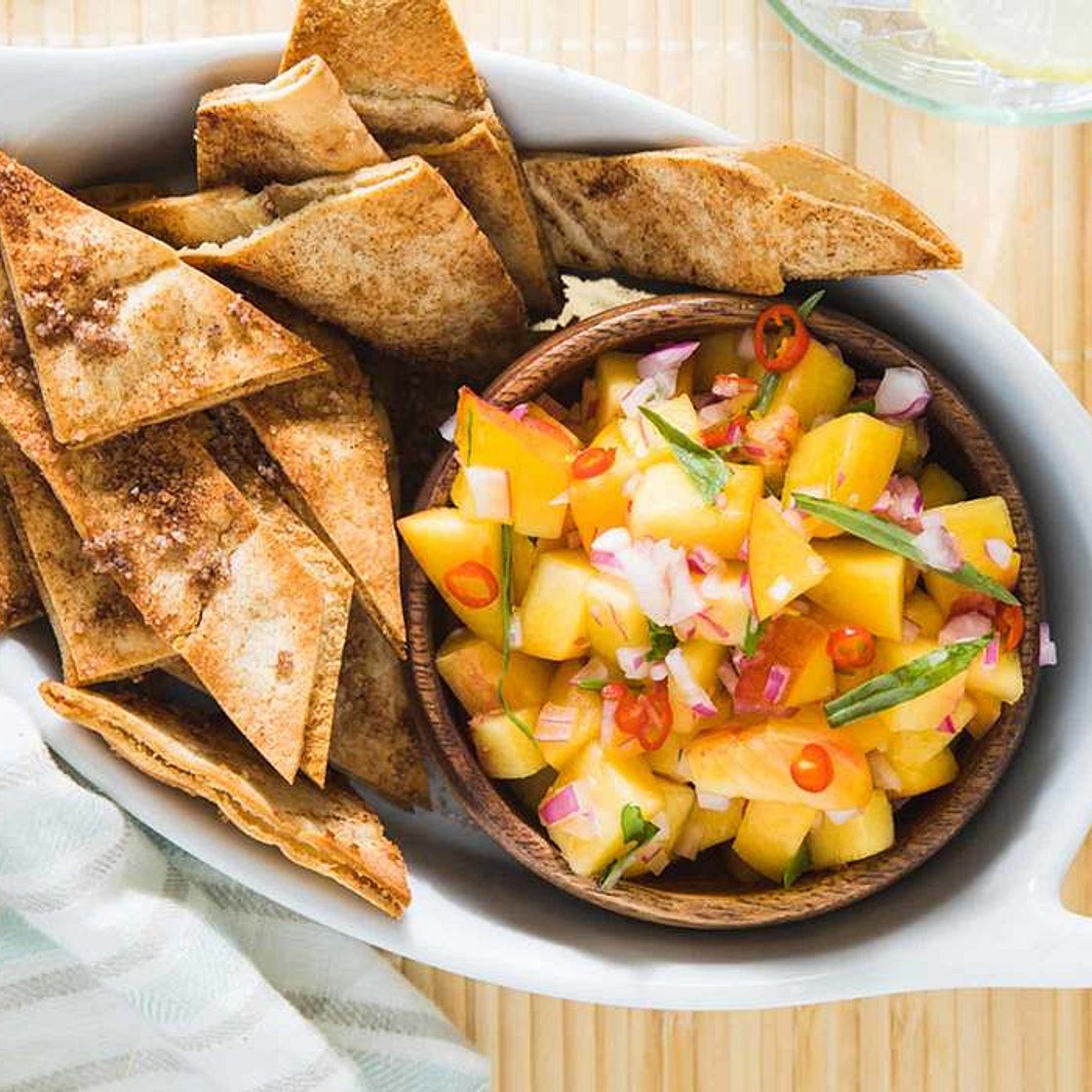 Spicy Peach Salsa