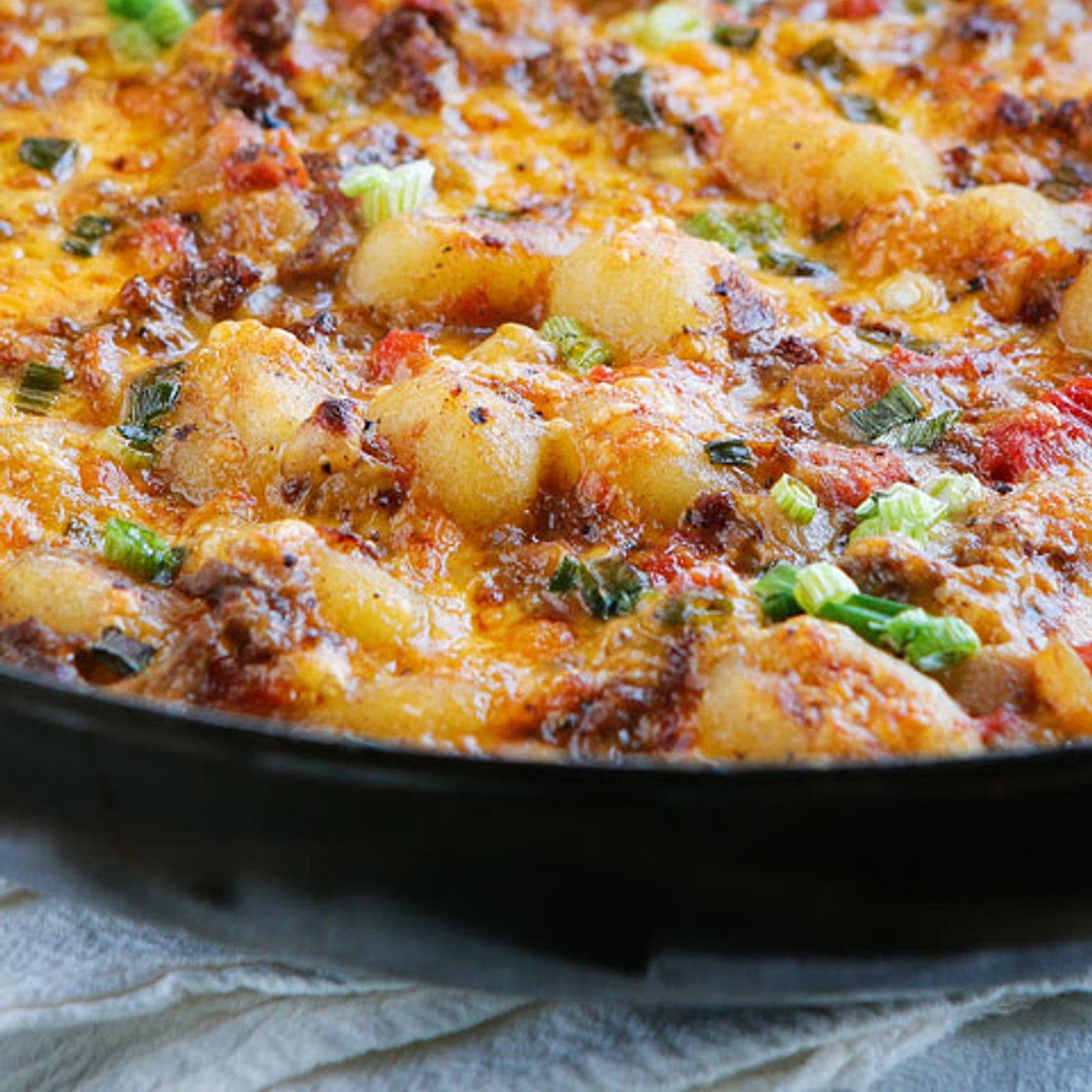 Cheeseburger Gnocchi