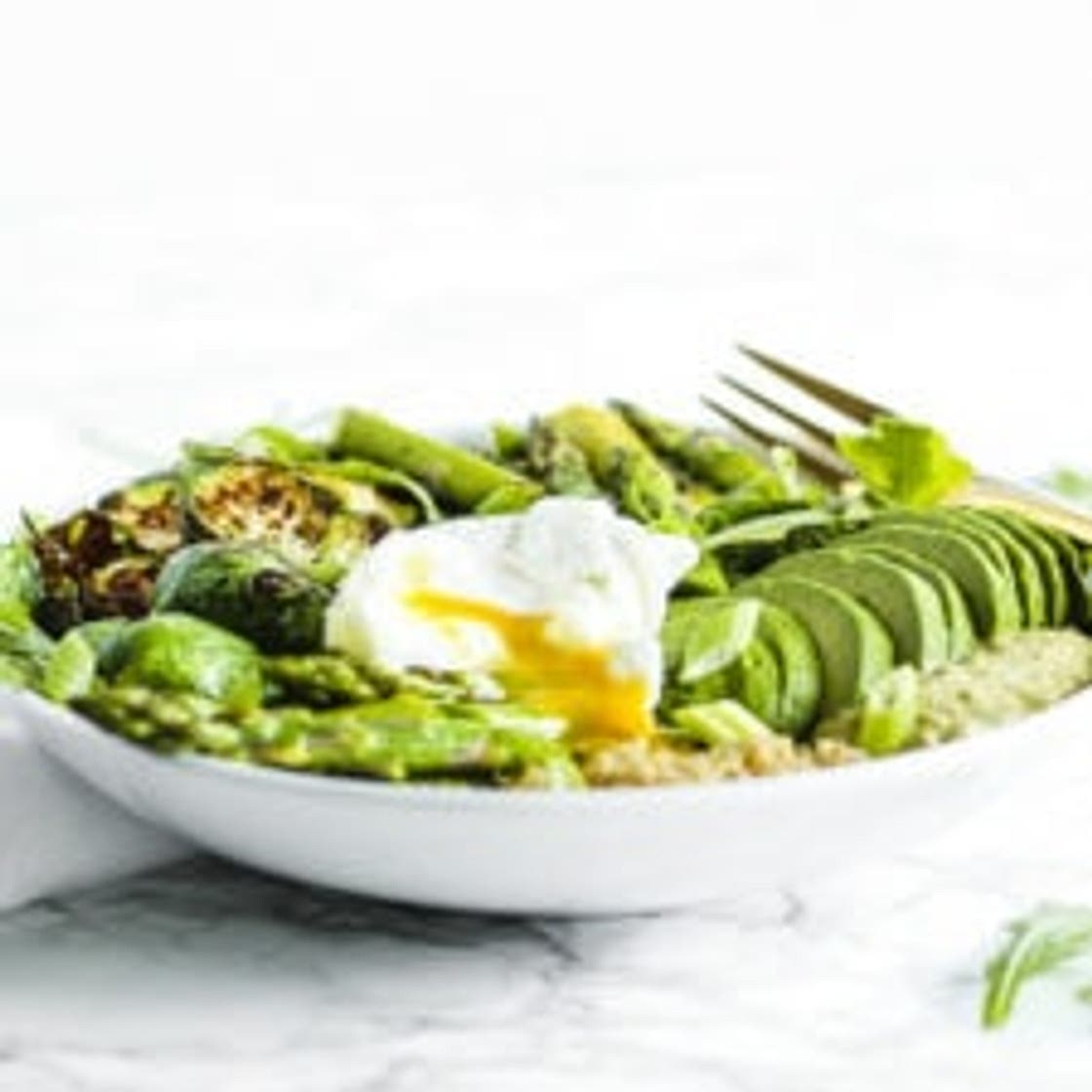 Spring Green Quinoa Bowl