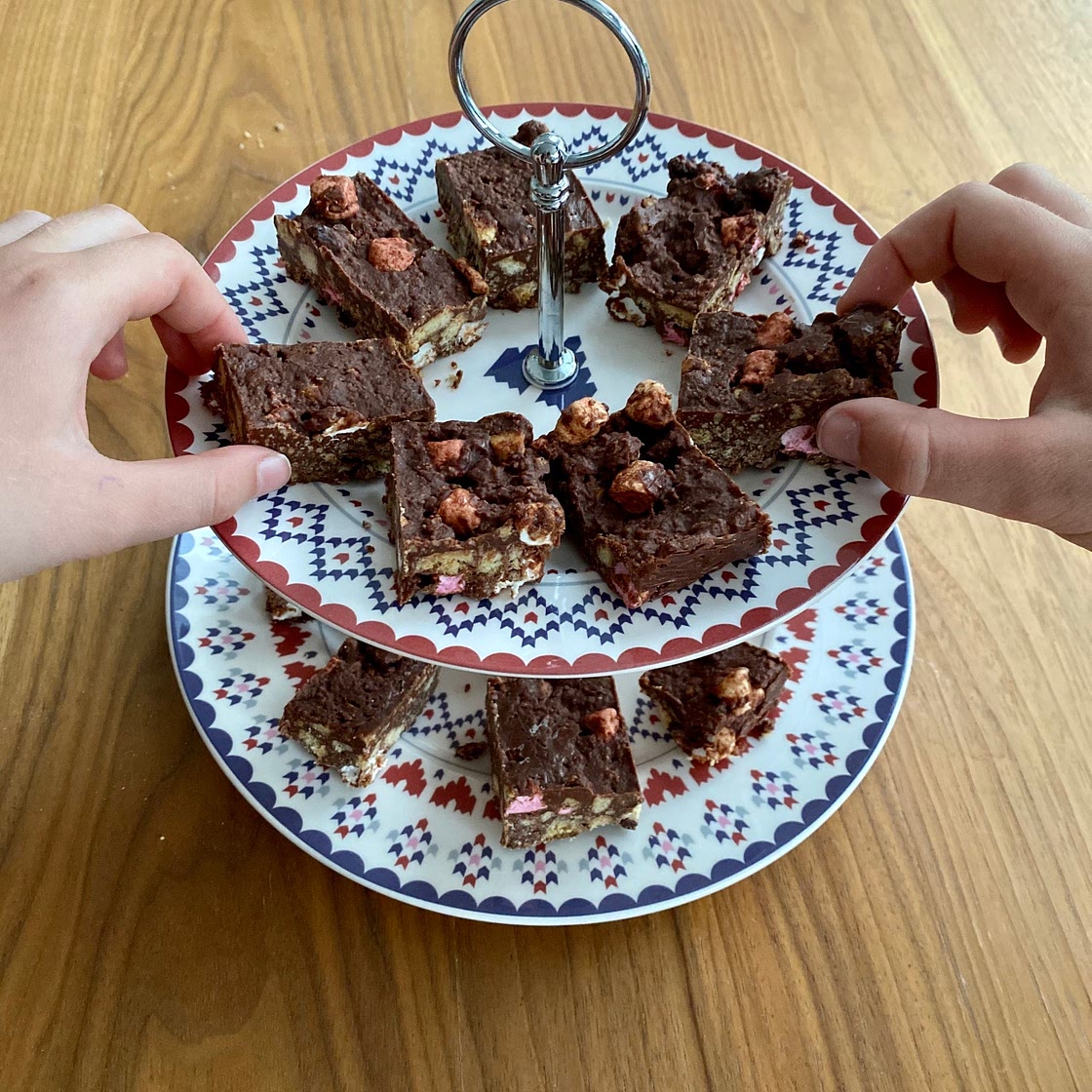 Totally addictive fridge cake!