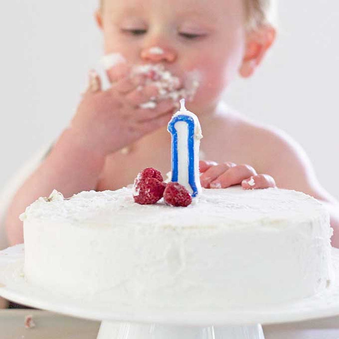 Healthy First Birthday Cake