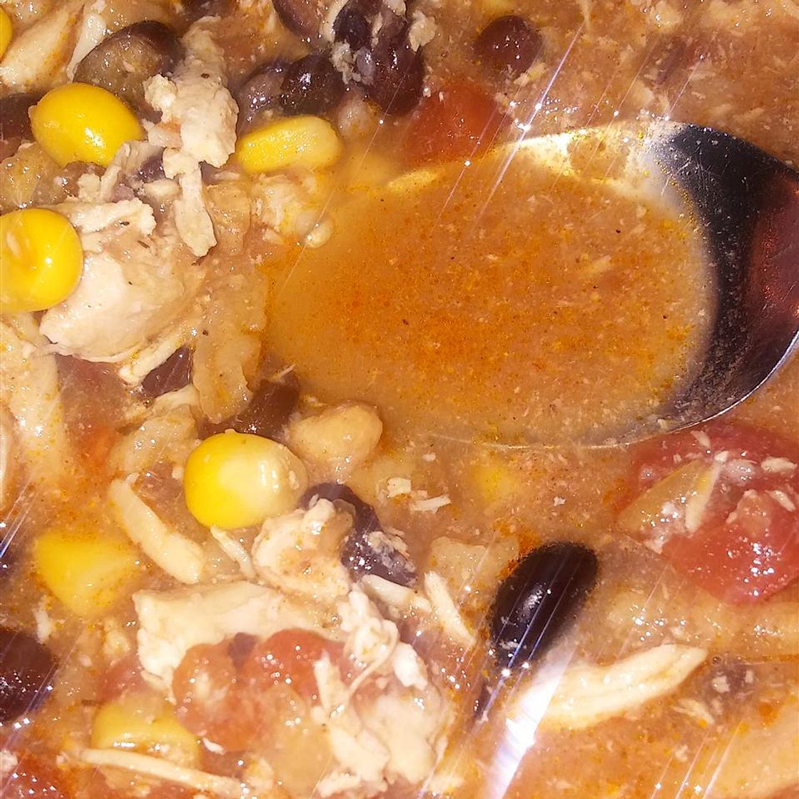 Chicken Enchilada Slow Cooker Soup
