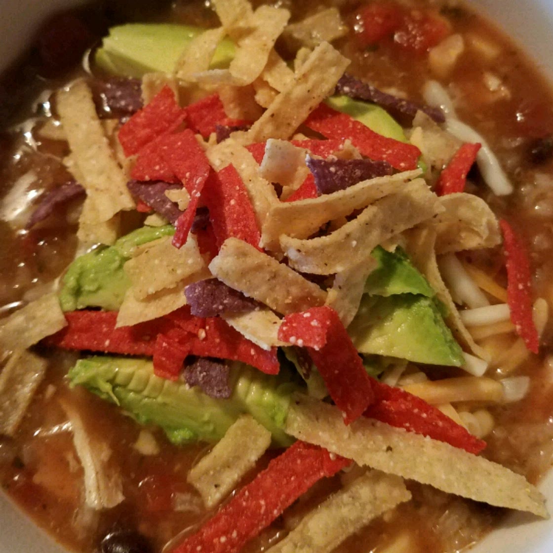 Chicken Enchilada Slow Cooker Soup