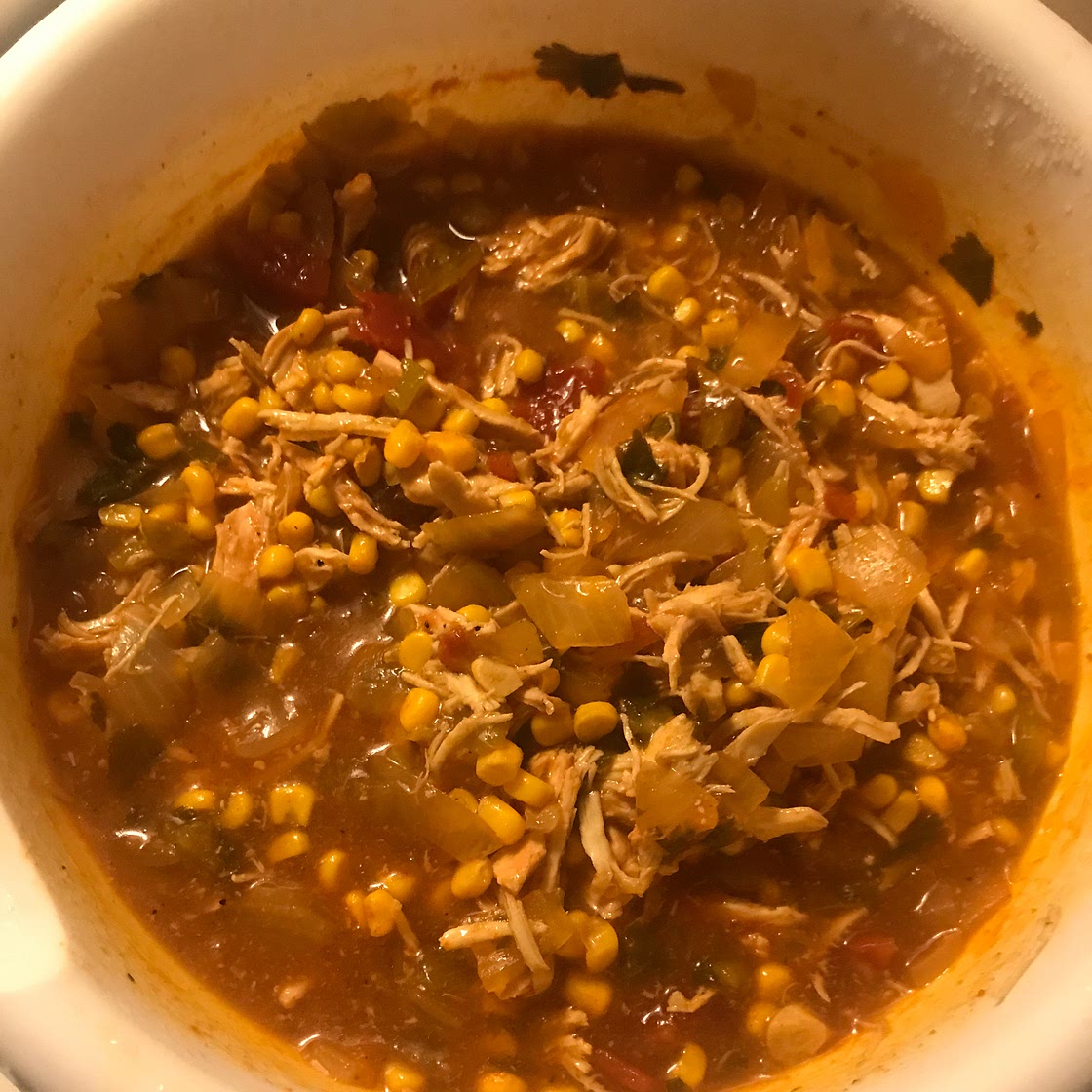 Chicken Enchilada Slow Cooker Soup