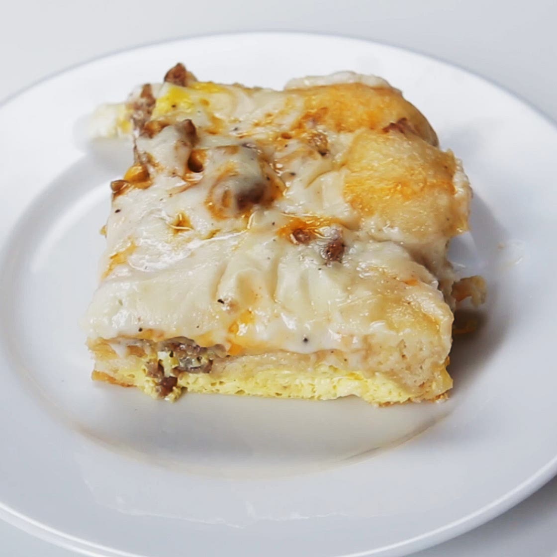 Biscuits And Gravy Bake Recipe by Tasty
