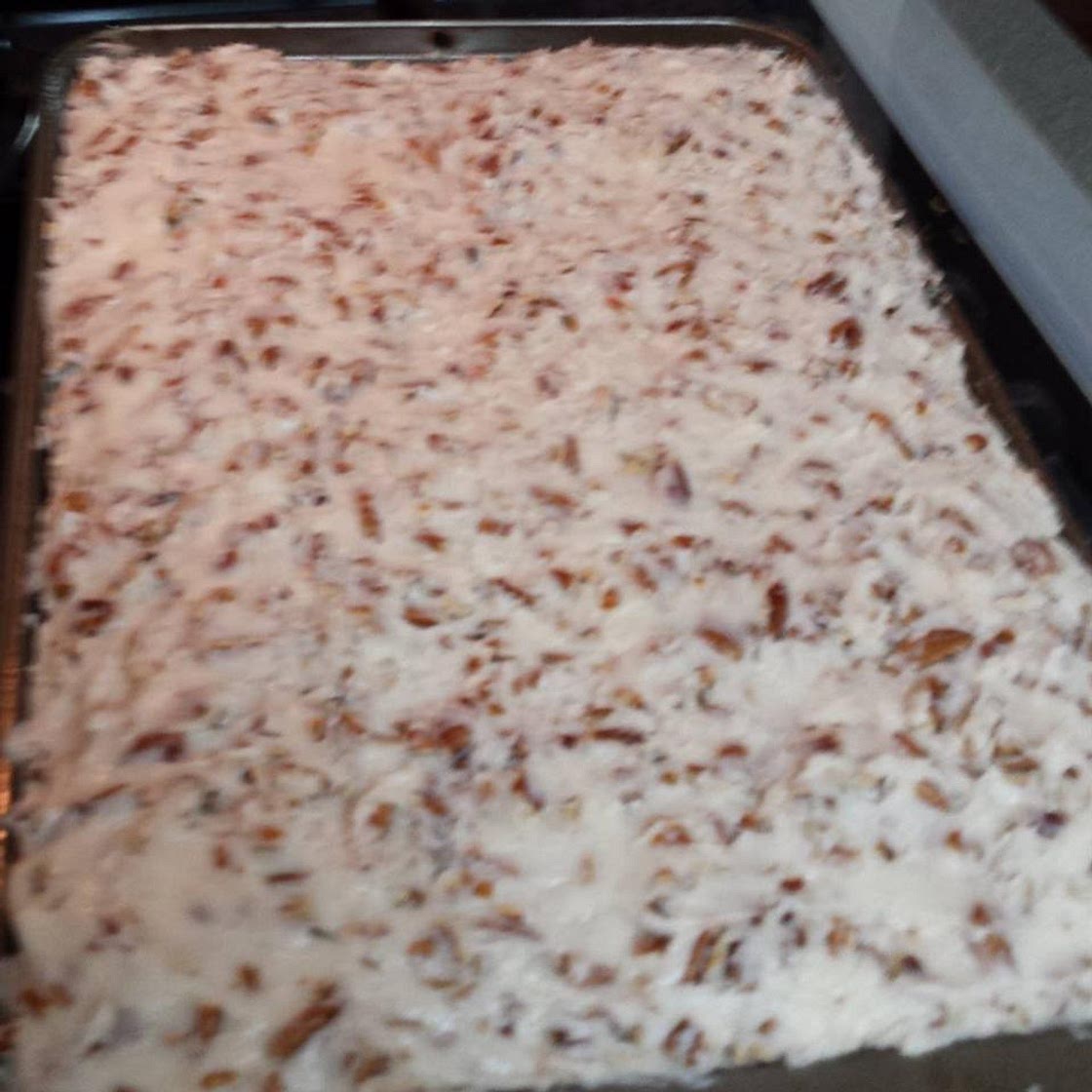 White Texas Sheet Cake