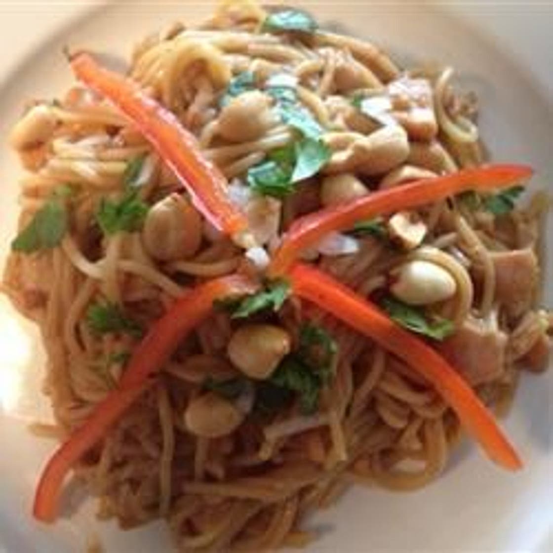 Udon Peanut Butter Noodles