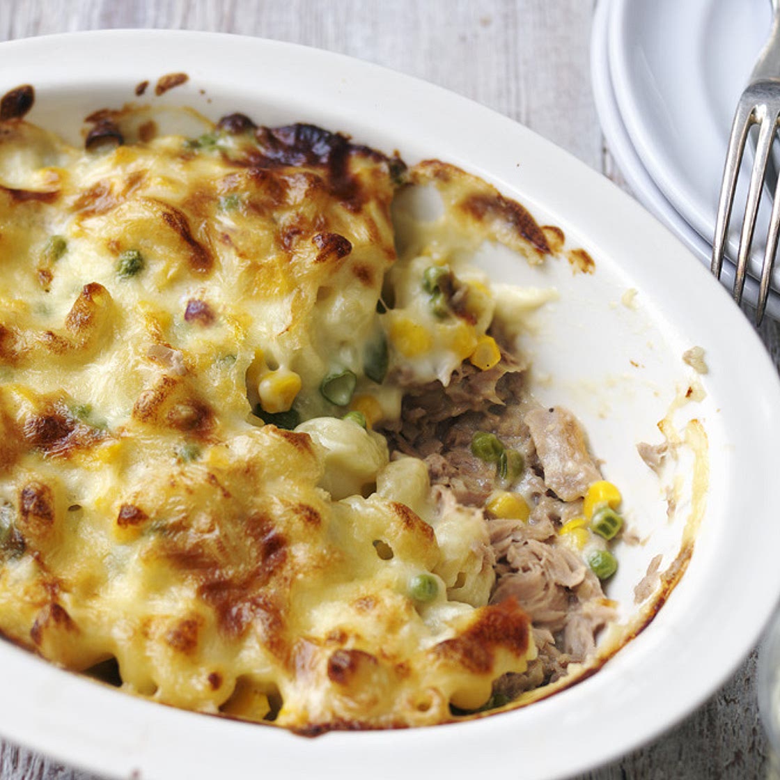 Tuna pasta bake