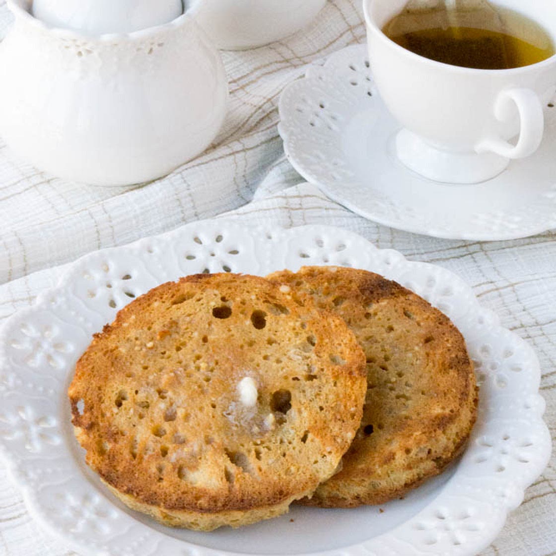 2- Minute Low Carb English Muffin