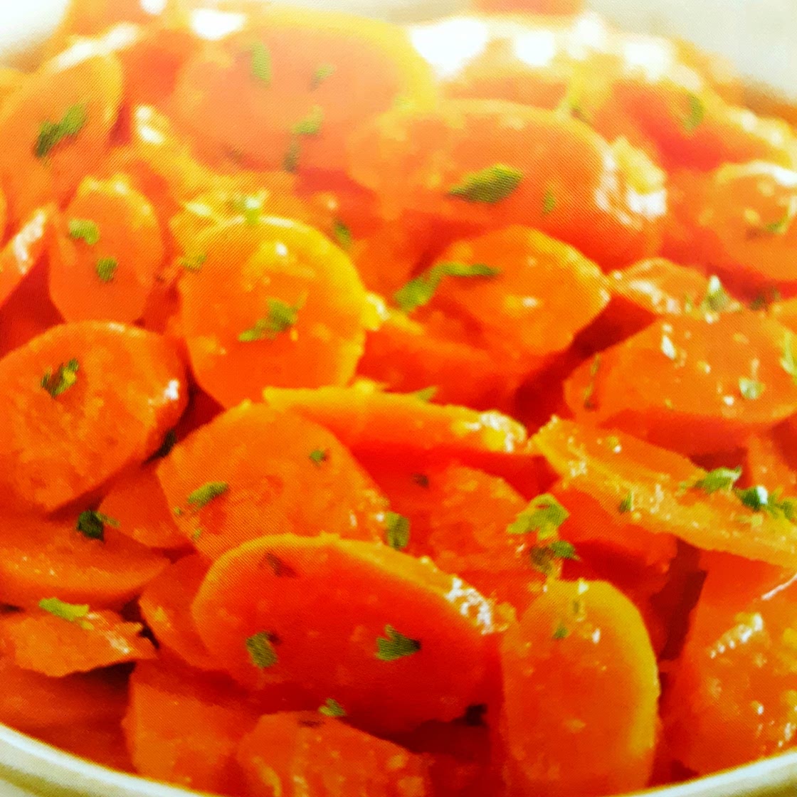 Lemon Tangerine Glazed Cartots