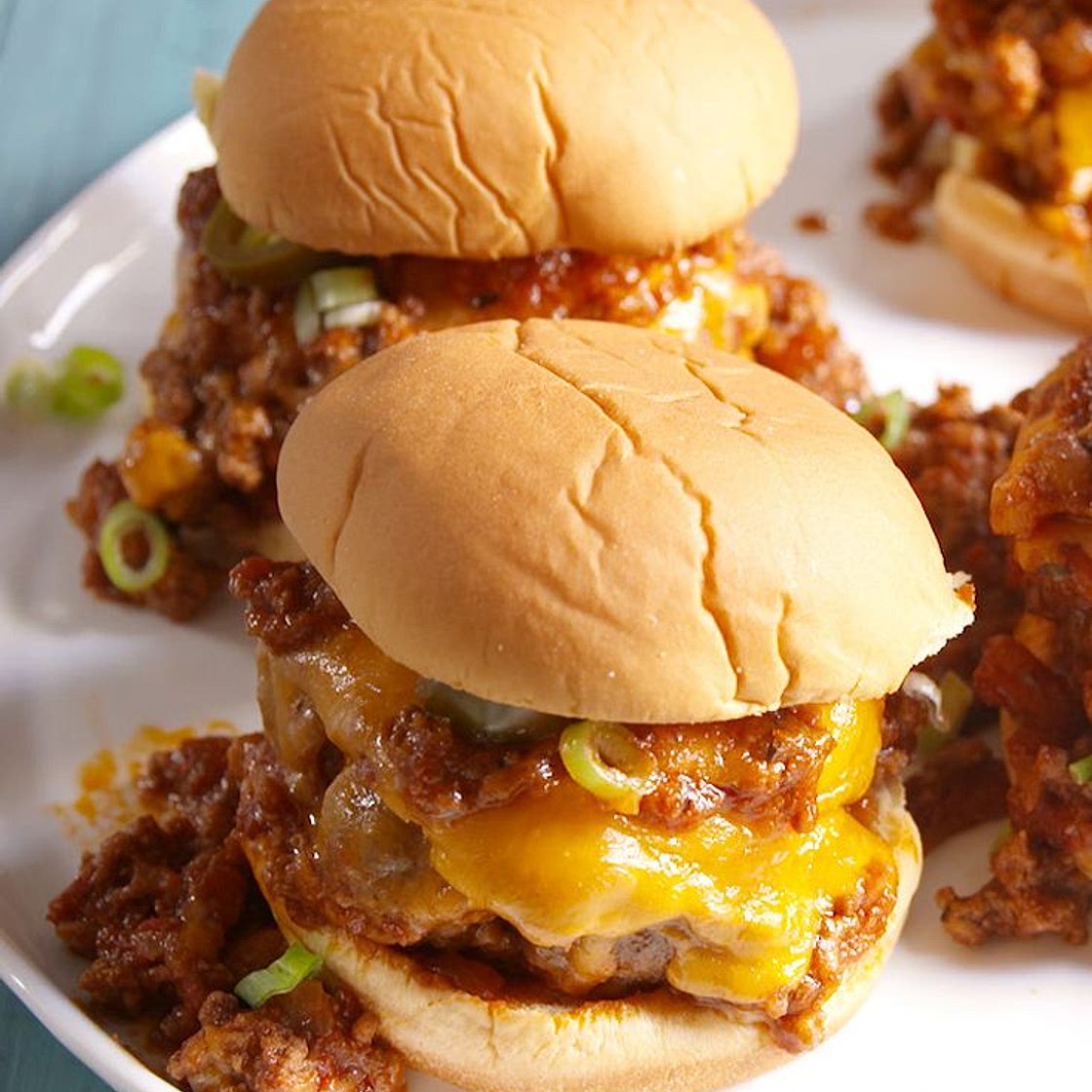 Chili Cheese Burgers
