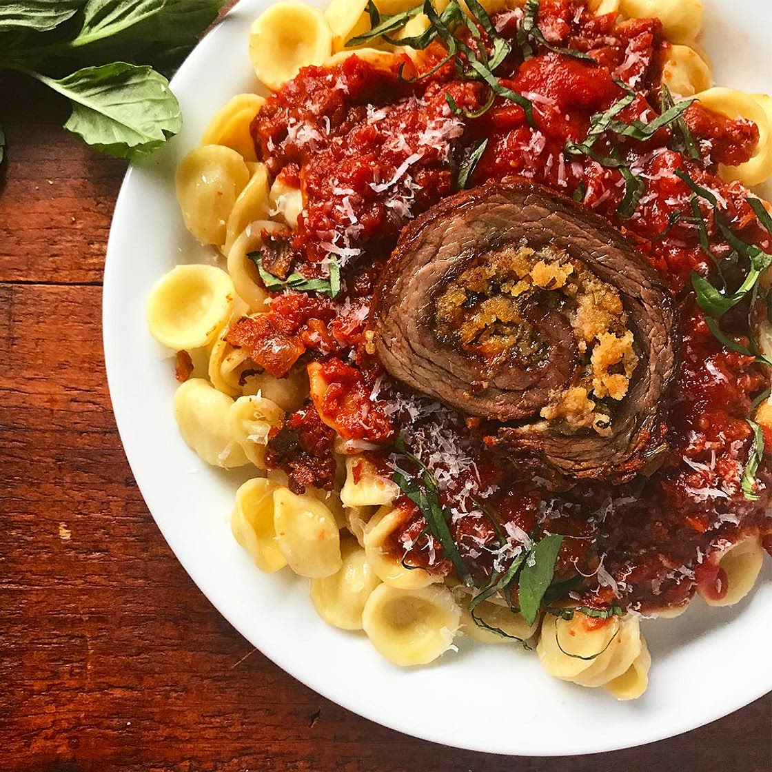 Beef Braciole (Stuffed Italian Beef Roll) Recipe by Tasty