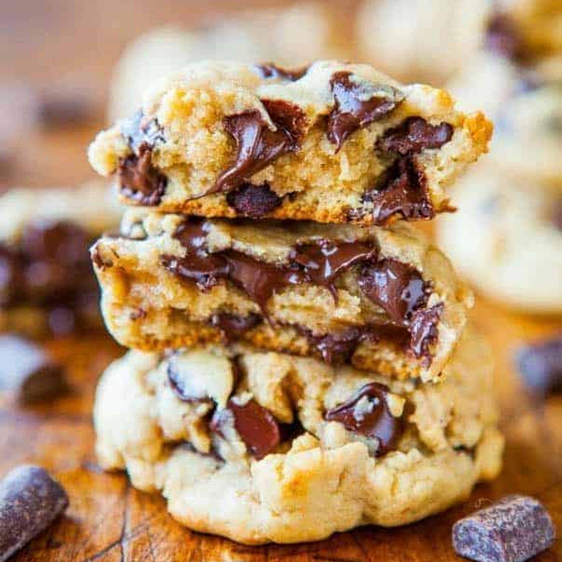 Softbatch Cream Cheese Chocolate Chip Cookies