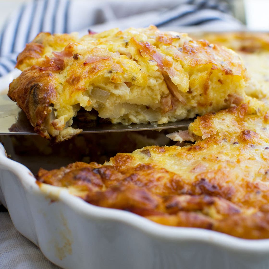 The very best crustless quiche (Impossible Quiche!)