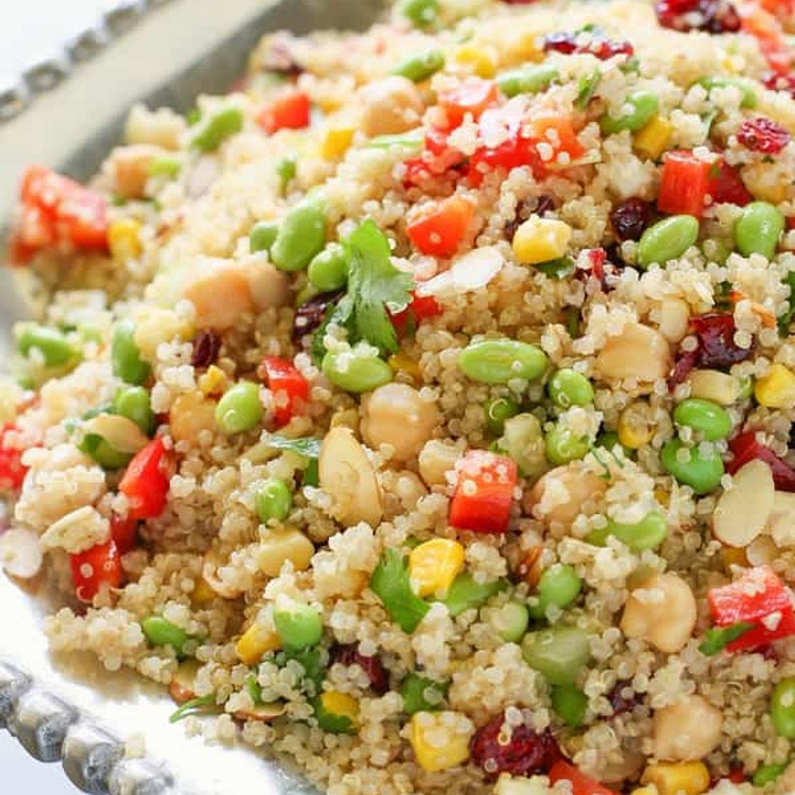 Edamame Quinoa Salad