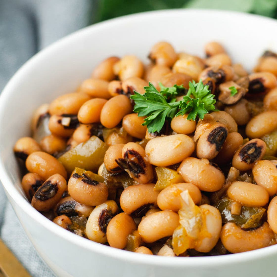 Vegan Instant Pot Black Eyed Peas
