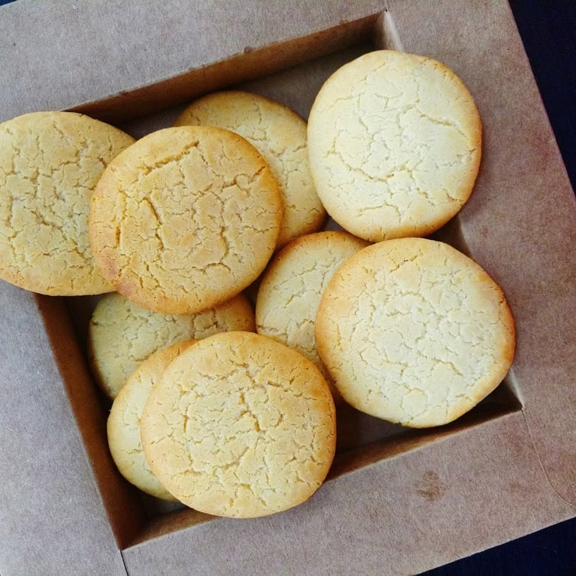 Condensed milk cookies