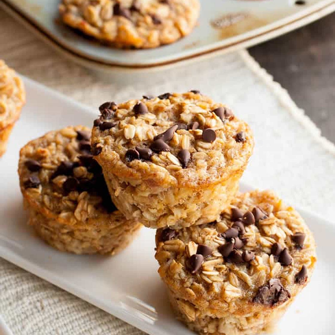 Banana Oatmeal Muffins