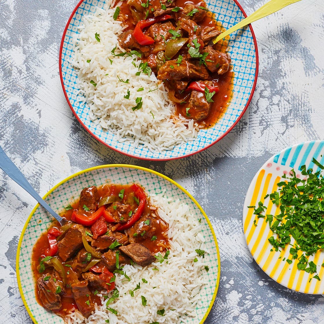 Cuban Beef (Ropa Vieja) | Slimming & Weight Watchers Friendly