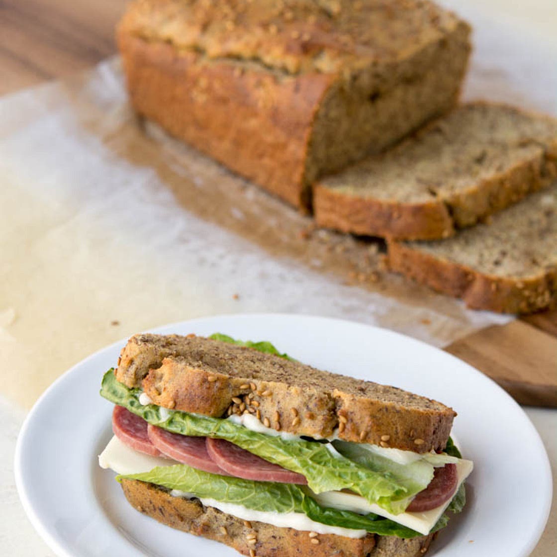 Keto Low Carb Coconut Flour Bread