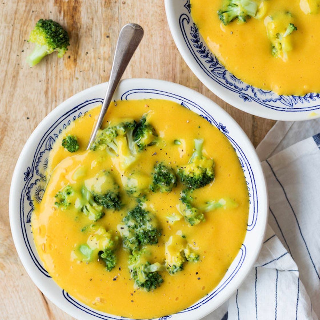 "Cheddar" Broccoli Soup