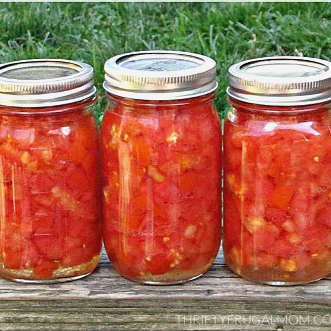 How to Can Diced Tomatoes
