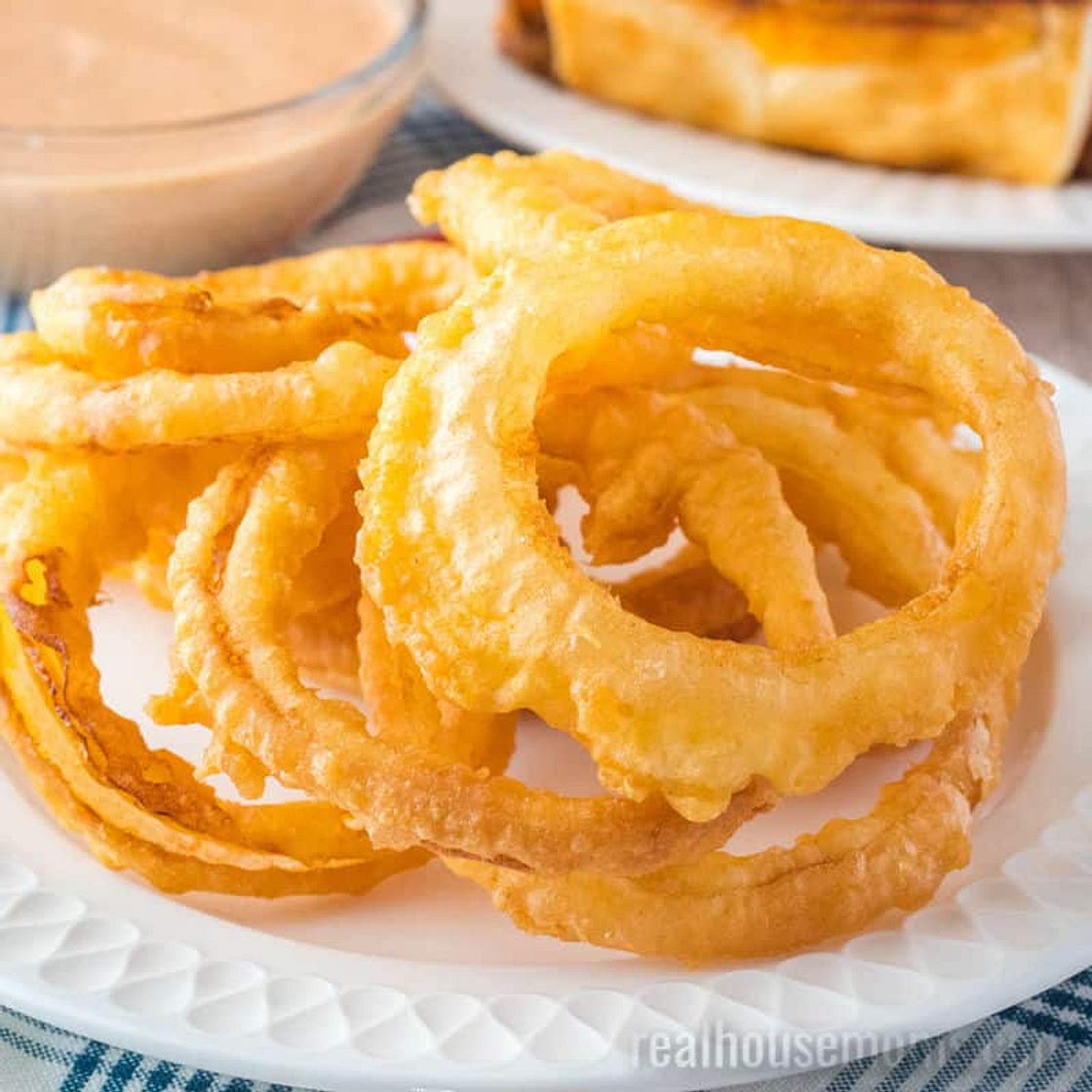 Crispy Homemade Onion Rings Recipe