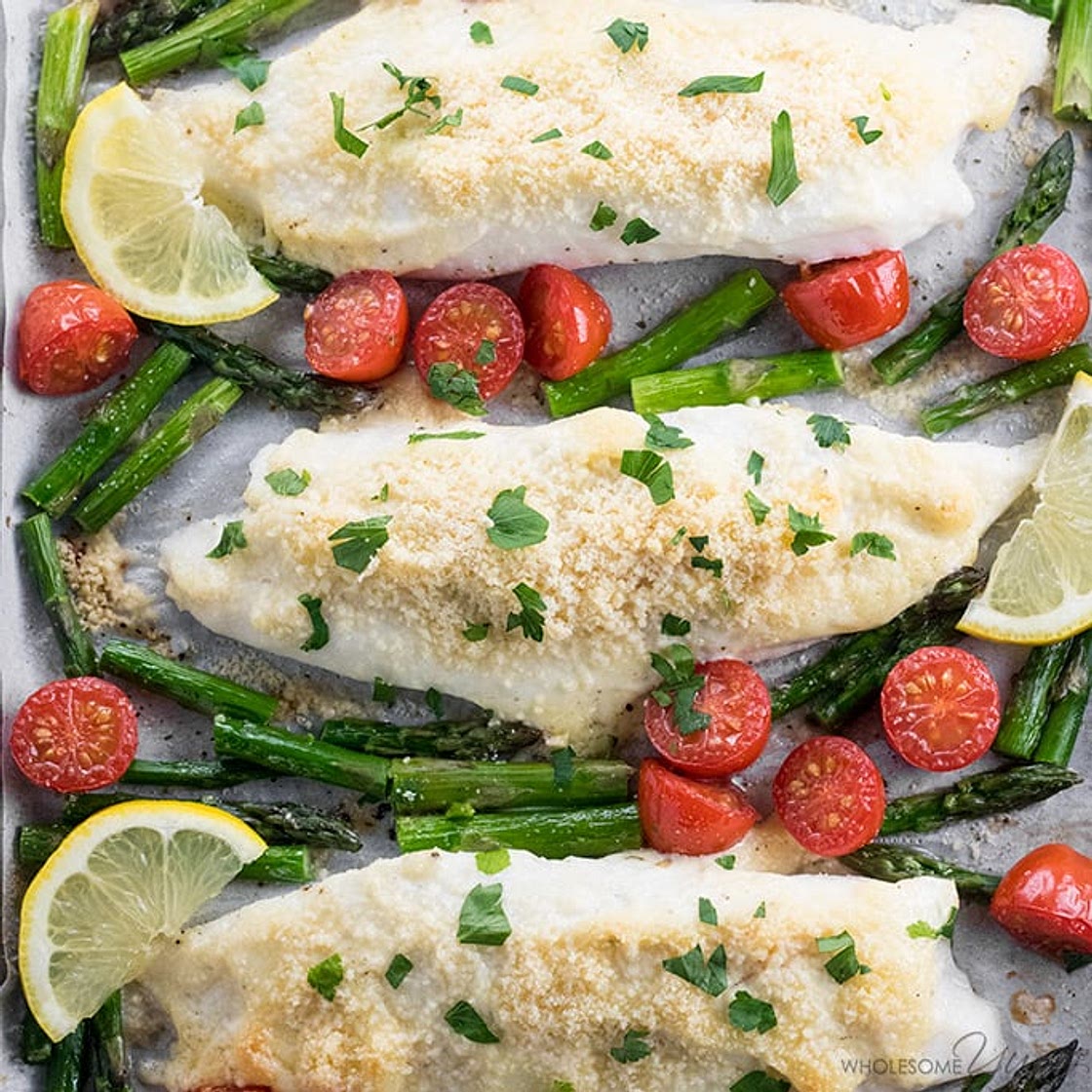 Parmesan Crusted Tilapia Recipe with Mayo - 4 Ingredients