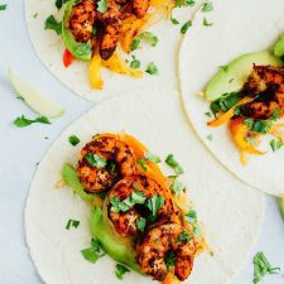 Sheet Pan Shrimp Fajitas