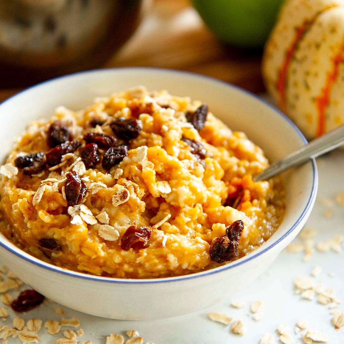 Spiced Pumpkin Oatmeal