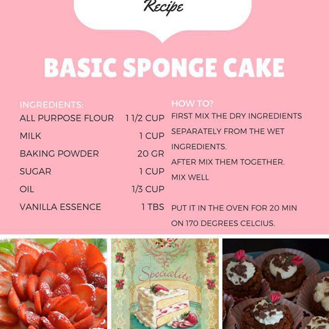 basic sponge cake