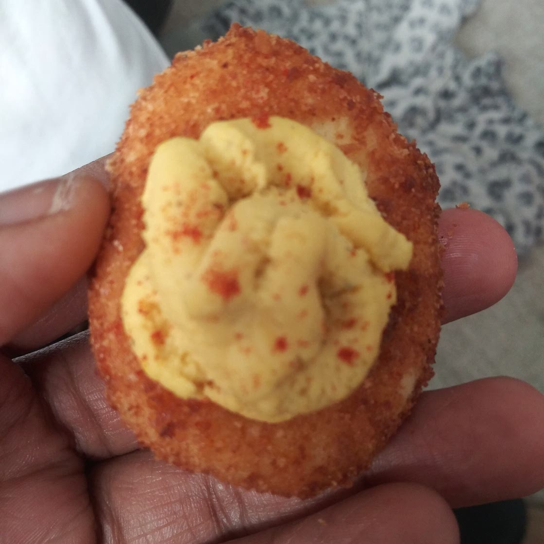 fried deviled eggs