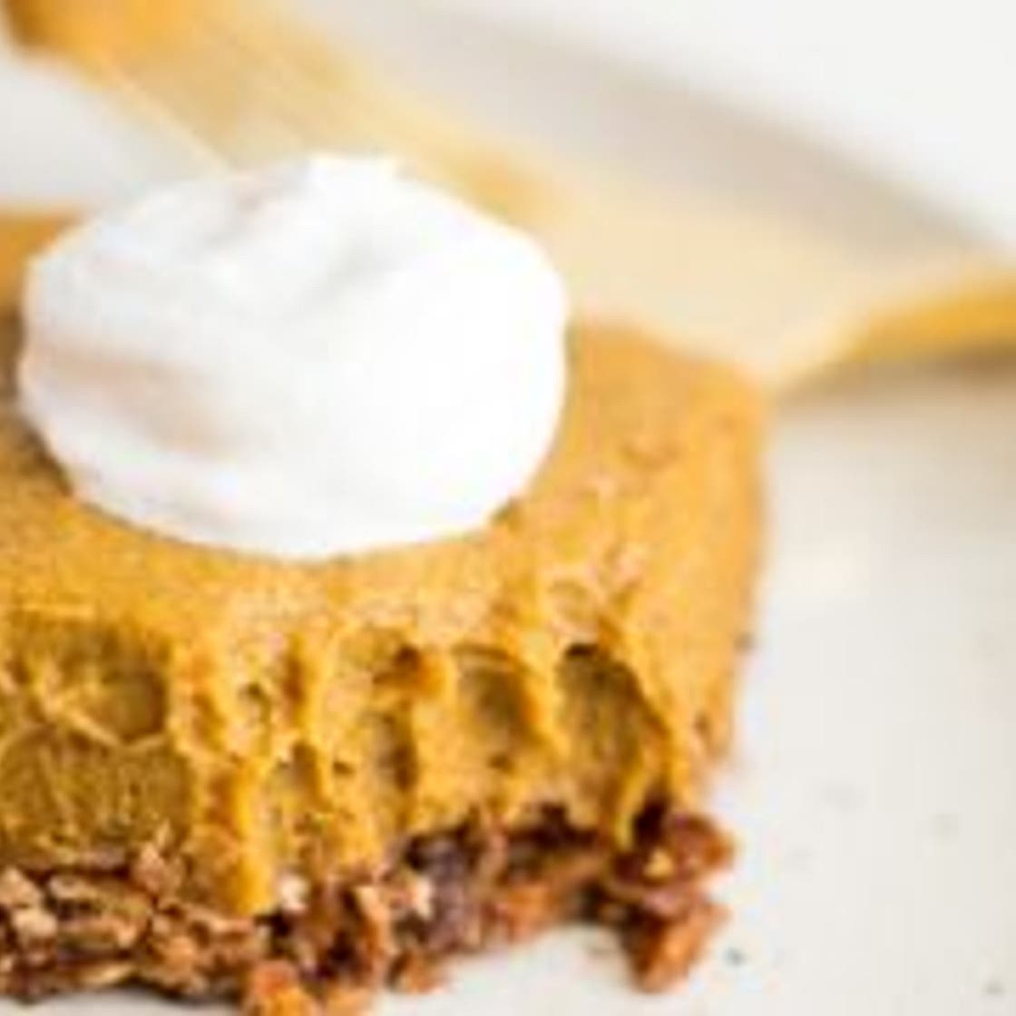 No Bake Pumpkin Pie Bars