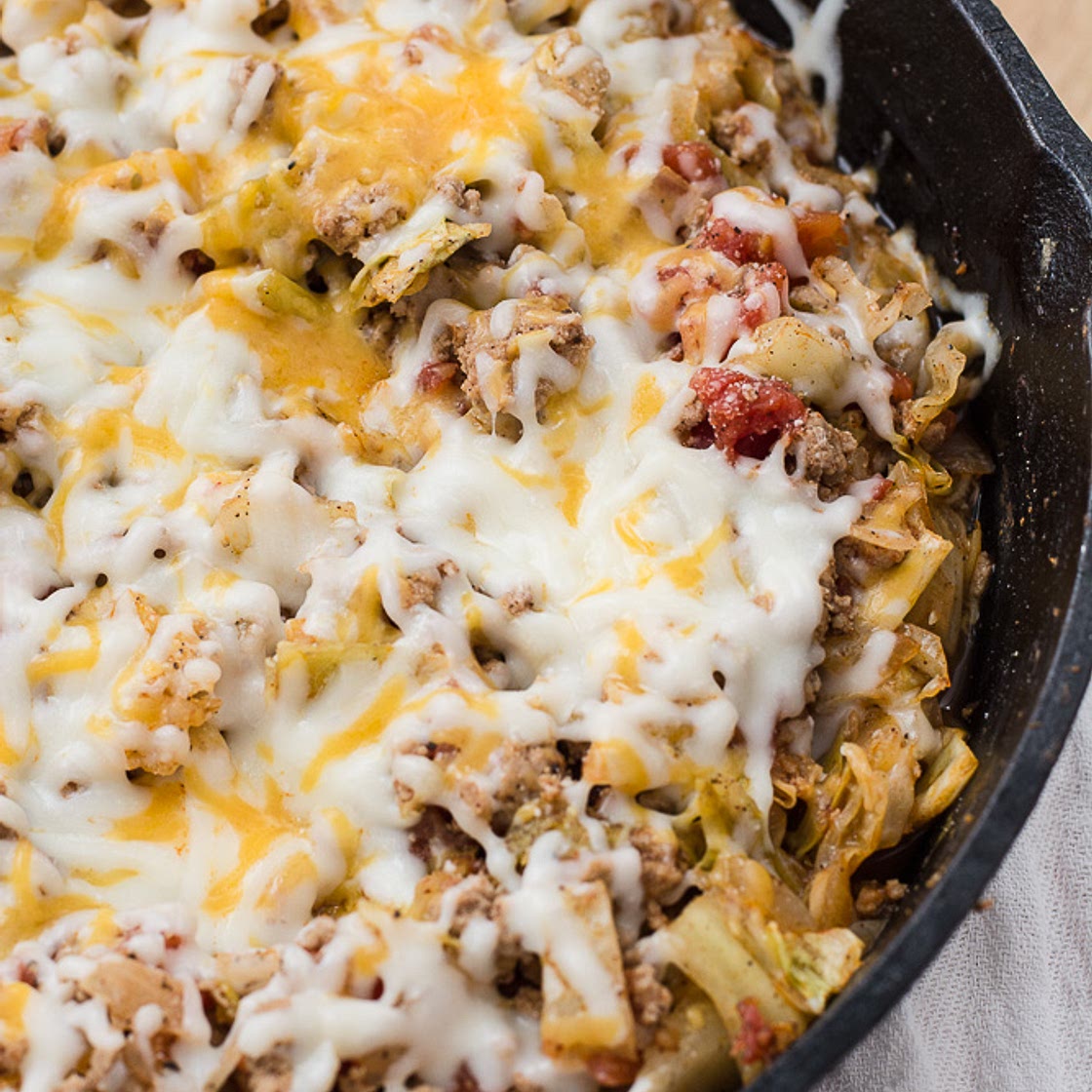 One Pan Cabbage Casserole (low carb)