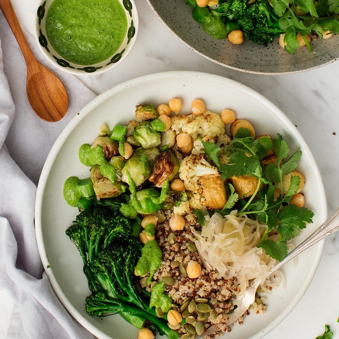 Roasted Veggie Grain Bowl