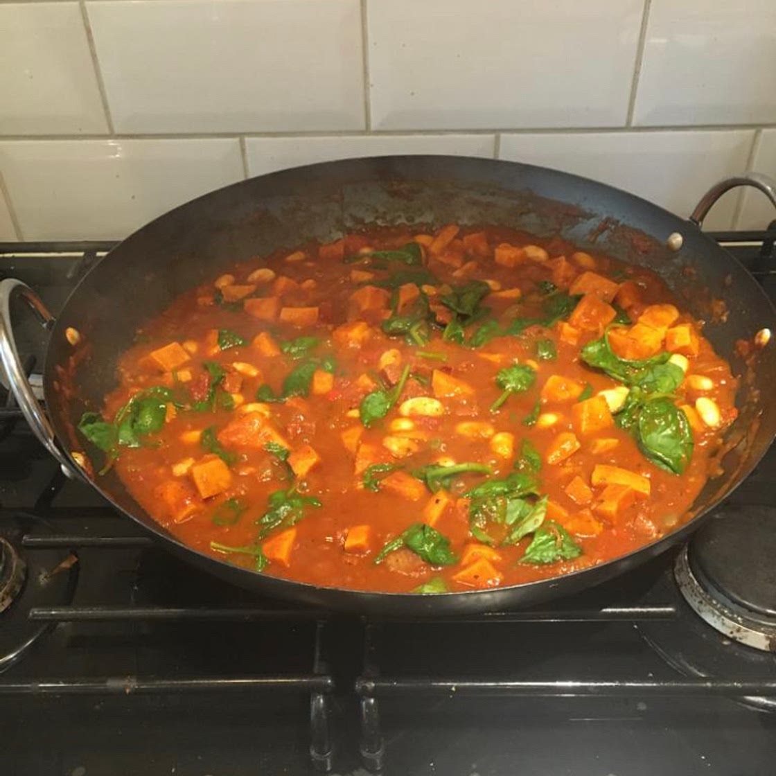 Butter Bean & Sweet Potato Tikka Masala 