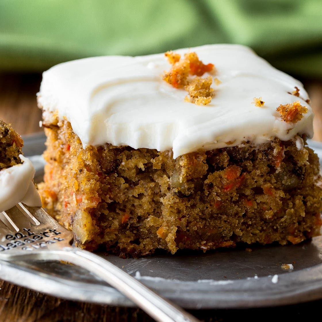 Pineapple Carrot Cake with Cream Cheese Frosting