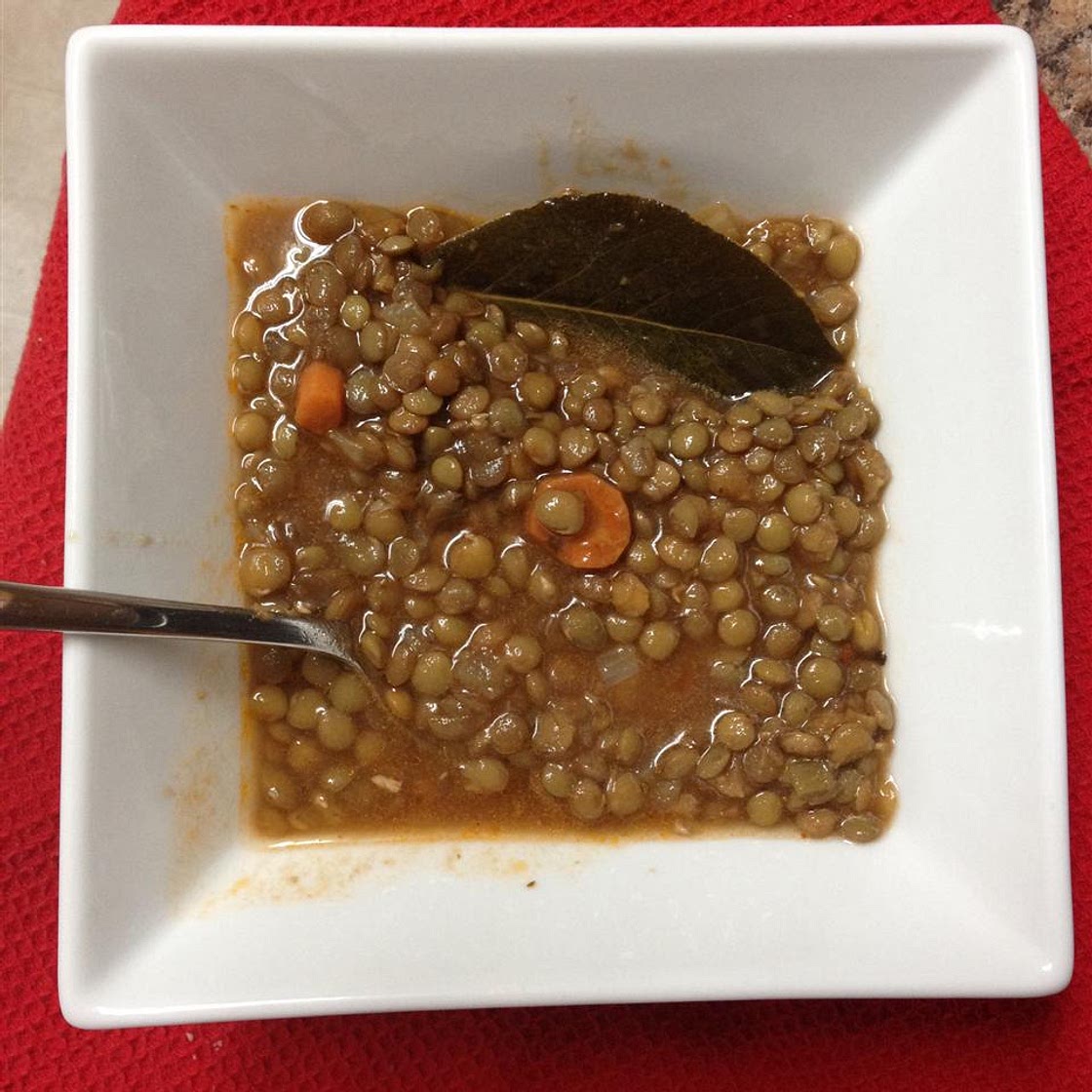 Greek Lentil Soup (Fakes)