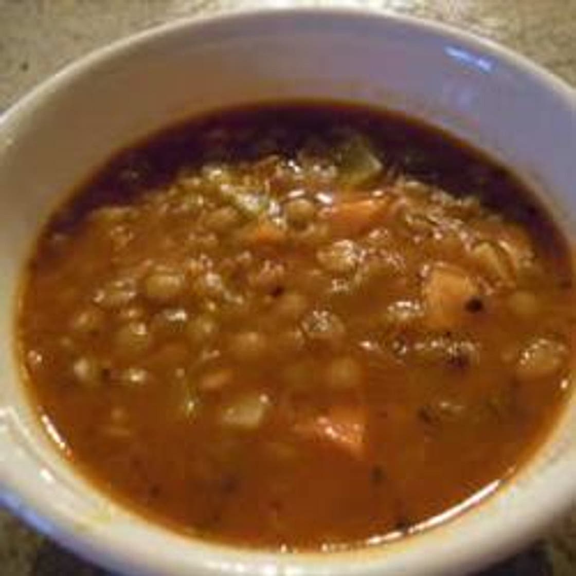 Greek Lentil Soup (Fakes)