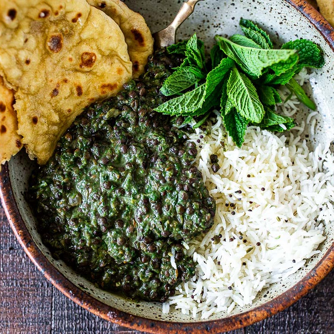 Spinach Lentil Dal Recipe