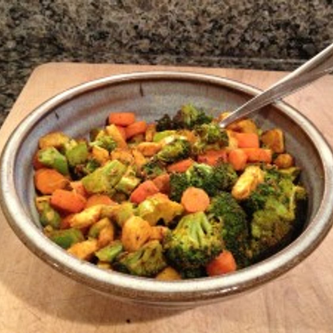 Indian-Spiced Roasted Vegetables