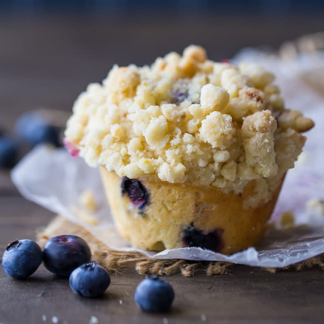 D'licious Blueberry Muffins