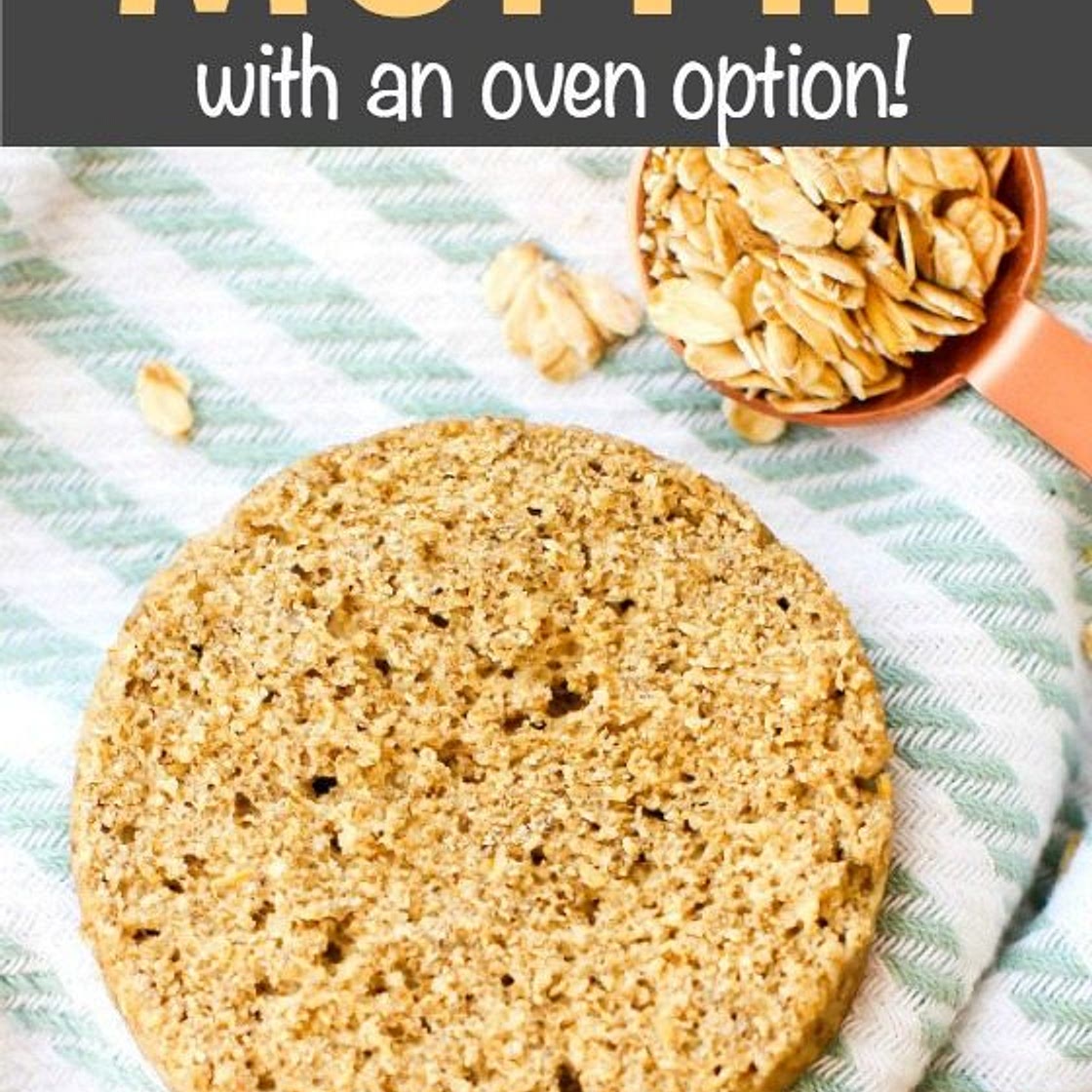 2 Minute Flourless English Muffin