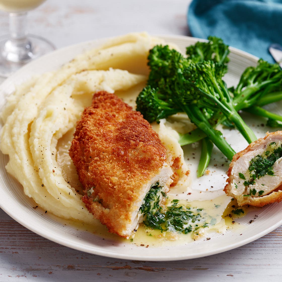 How to make chicken kievs