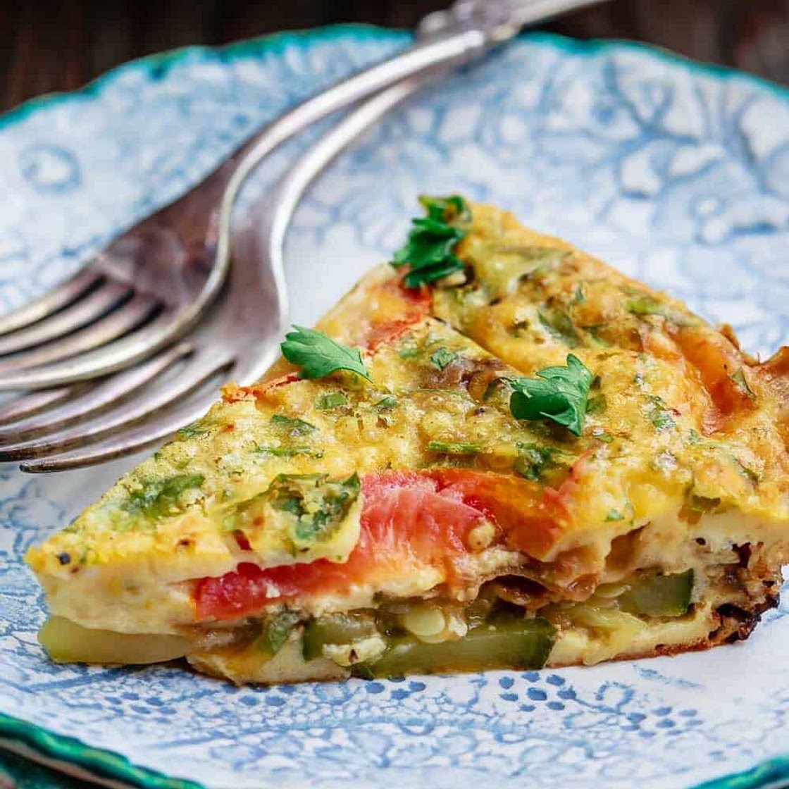 Crustless Zucchini Quiche Recipe