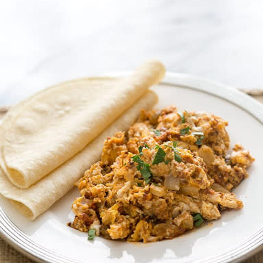 Chorizo and egg