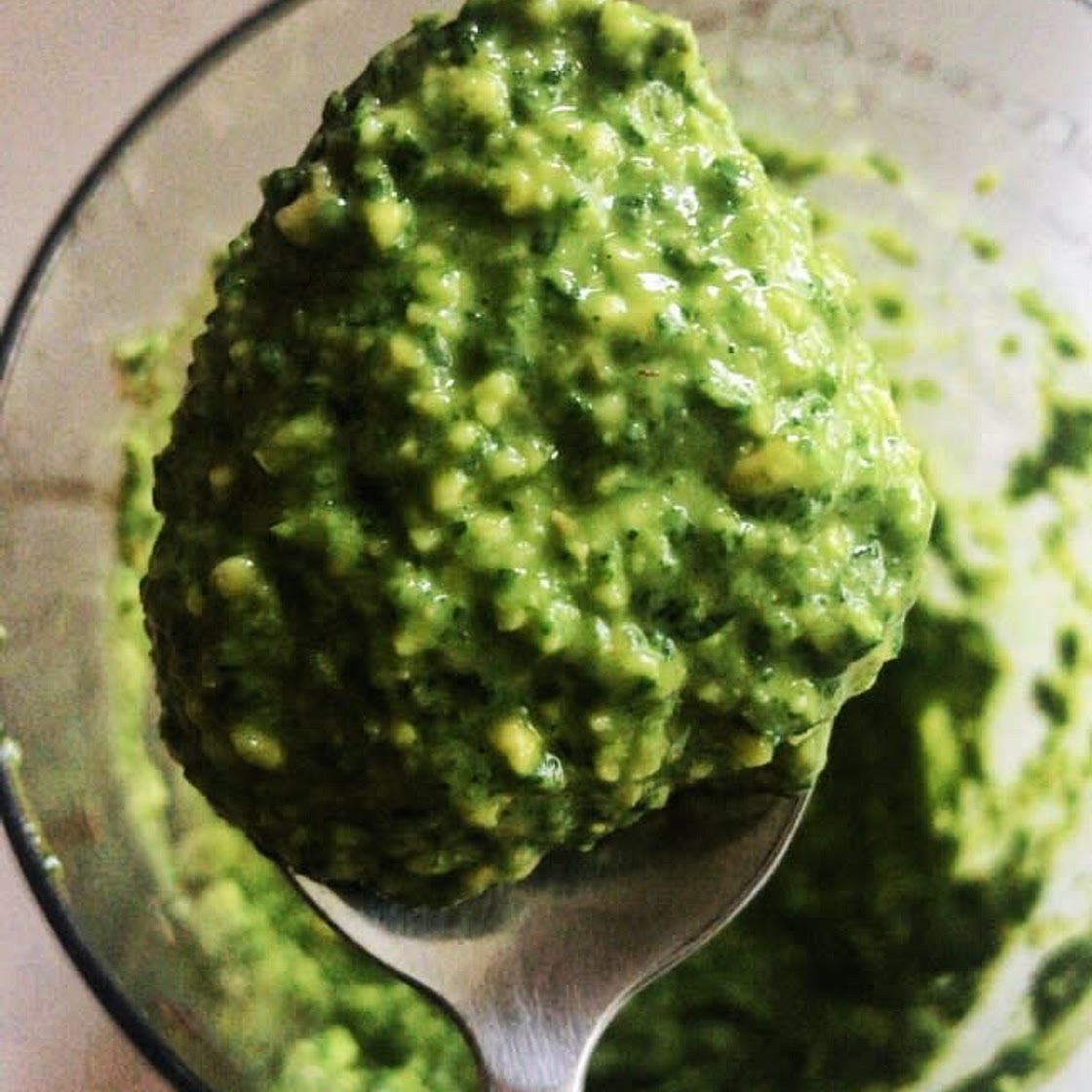 Creamy Cashew Kale Pesto with Miso