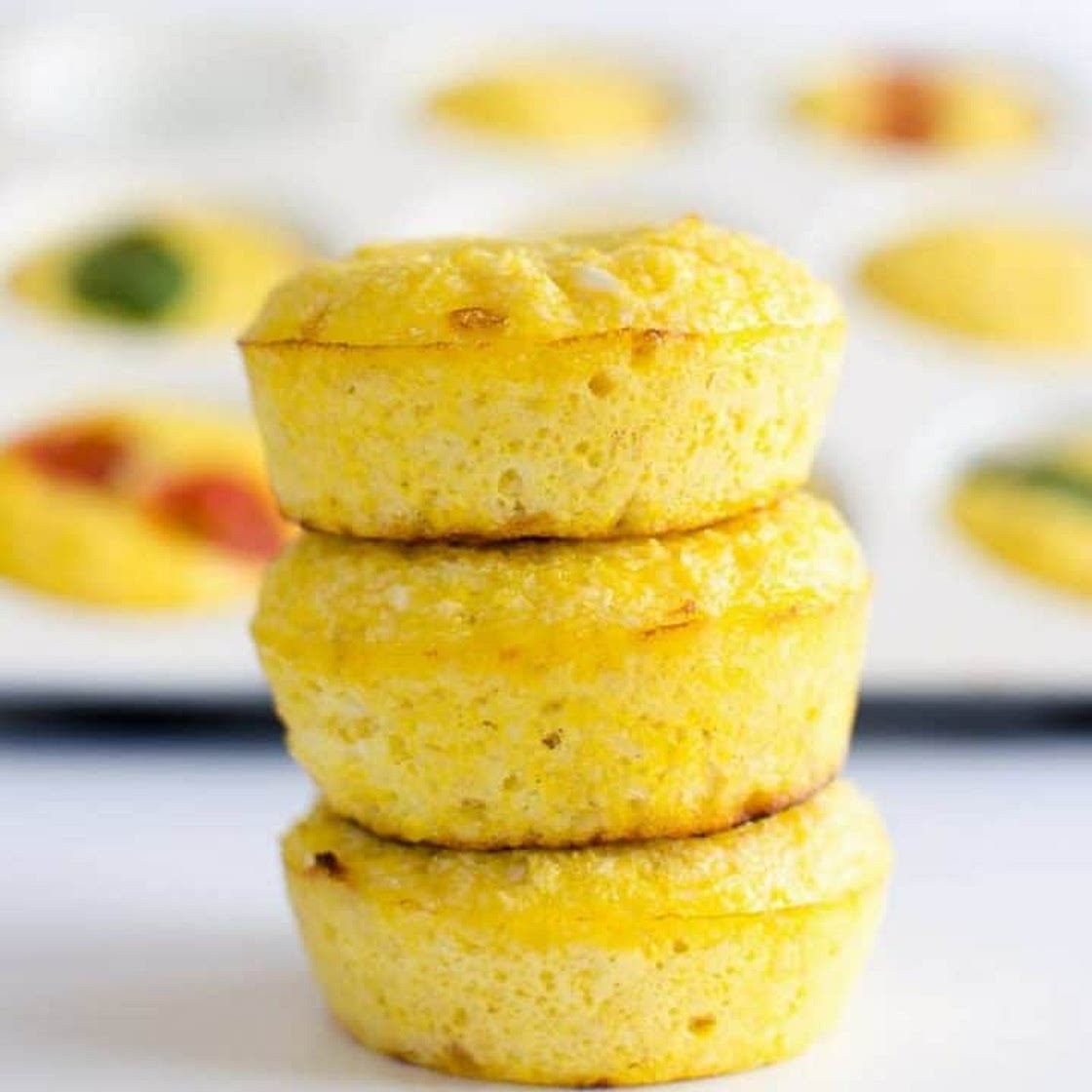 Cauliflower Cheese Egg Muffins
