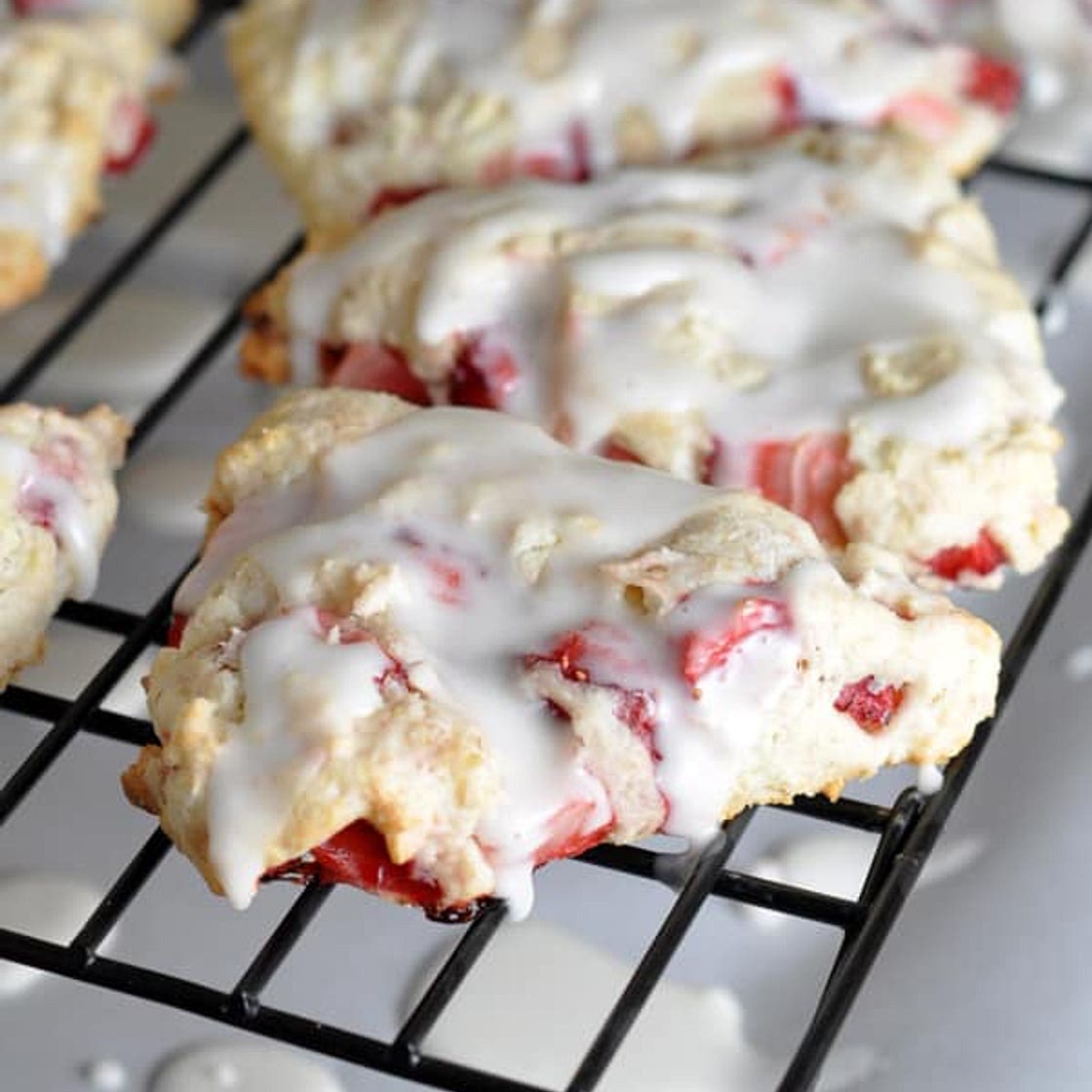 Strawberry Scones